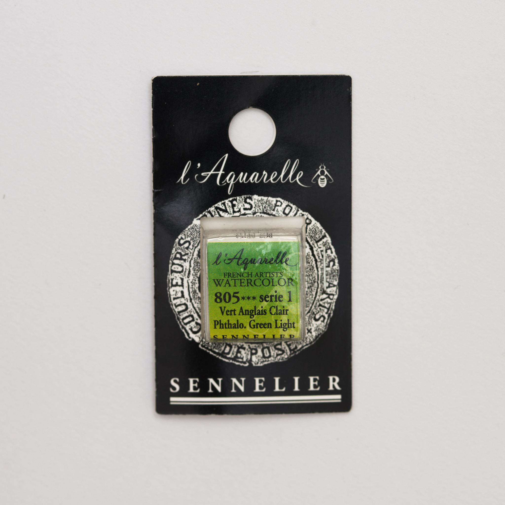 SENNELIER Aquarelle Extra fine Demi Godet Vert Anglais Clair S1