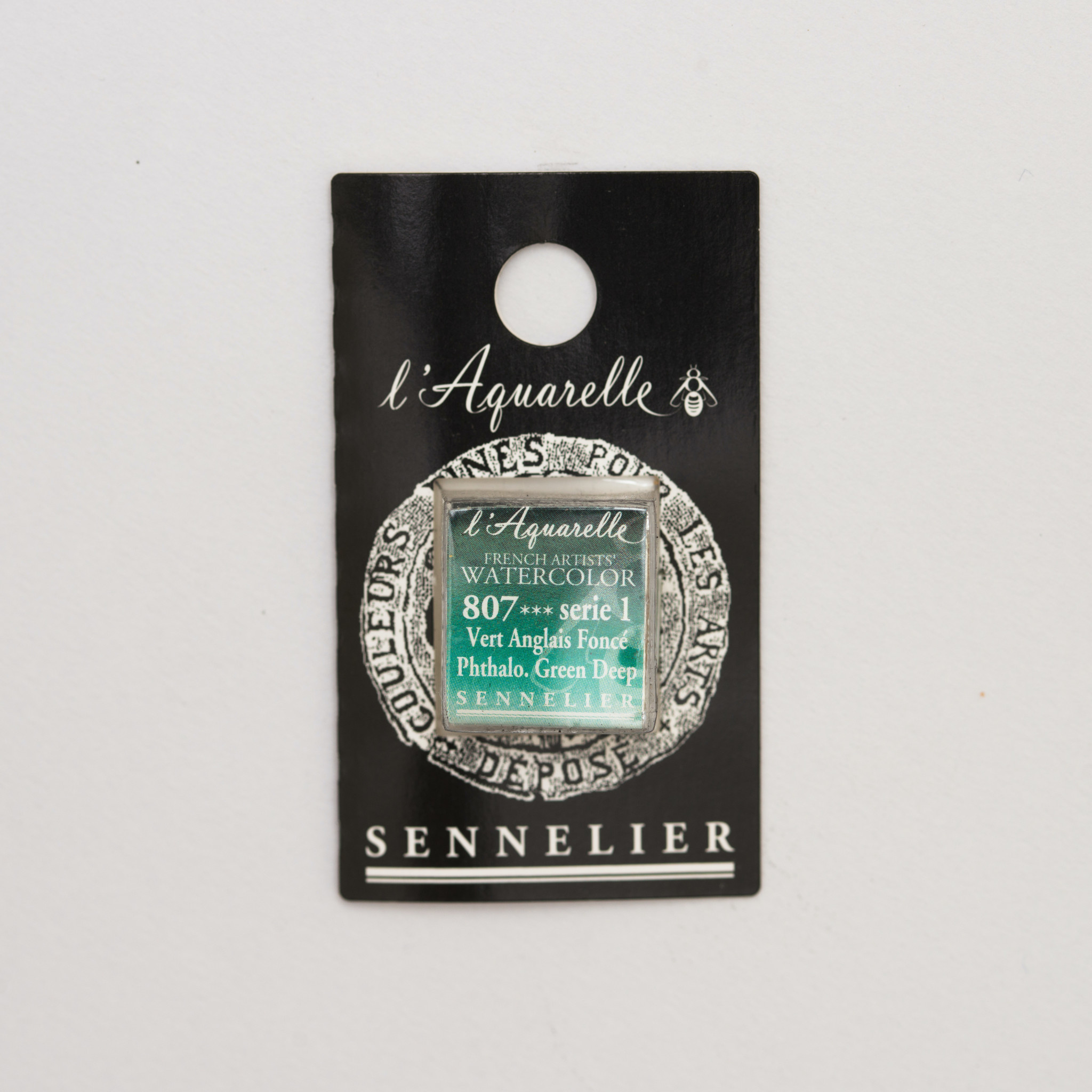 SENNELIER Aquarelle Extra fine Demi Godet Vert Anglais Foncé S1