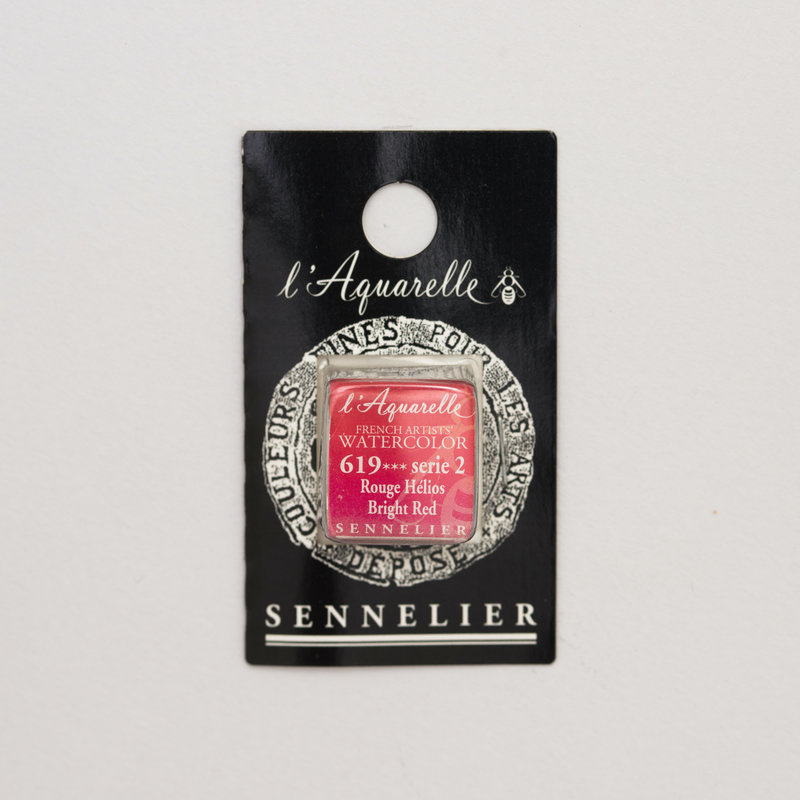 SENNELIER Aquarelle Extra fine Demi Godet Rouge Hélios S2