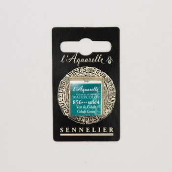 SENNELIER Aquarelle Extra fine Demi Godet Vert de Cobalt S4