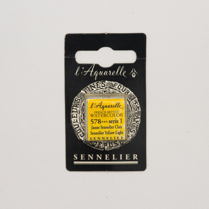 SENNELIER Aquarelle Extra fine Demi Godet Jaune Sennelier Clair S1