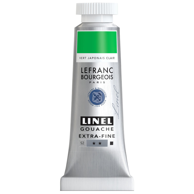 LEFRANC BOURGEOIS Linel Extra-Fine Gouache 14Ml Tbe Light Japanese Green