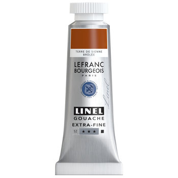 LEFRANC BOURGEOIS Linel gouache extra-fine tube 14ml Terre de Sienne brulée