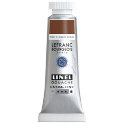 LEFRANC BOURGEOIS Linel Gouache Extra-Fine 14Ml Tbe Terre D'Ombre Brulee