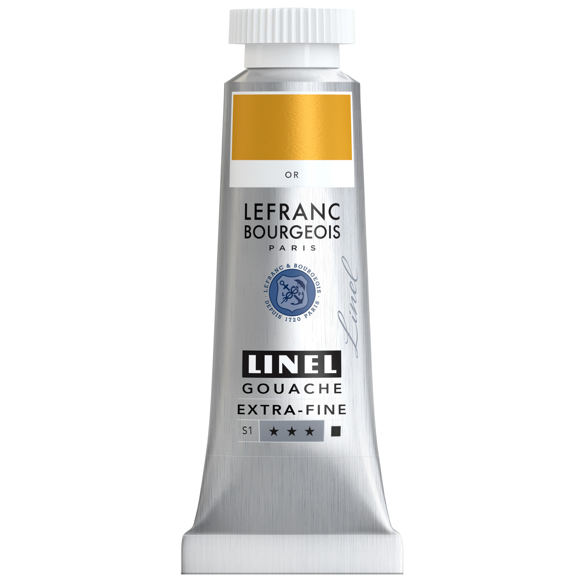 LEFRANC BOURGEOIS Linel gouache extra-fine tube 14ml Or