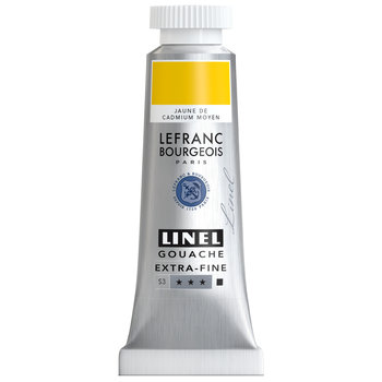 LEFRANC BOURGEOIS Linel Extra Fine Gouache 14Ml Tbe Cadmium Yellow Medium