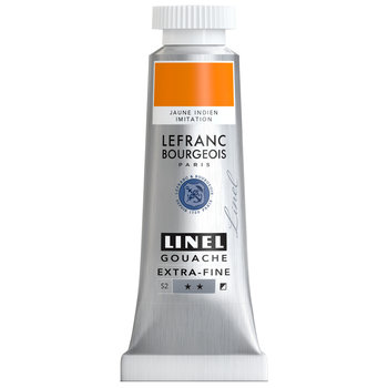 LEFRANC BOURGEOIS Linel gouache extra-fine tube 14ml Jaune indien imitation