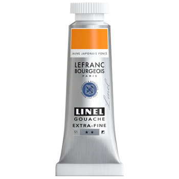 LEFRANC BOURGEOIS Linel gouache extra-fine tube 14ml Jaune japoais foncé