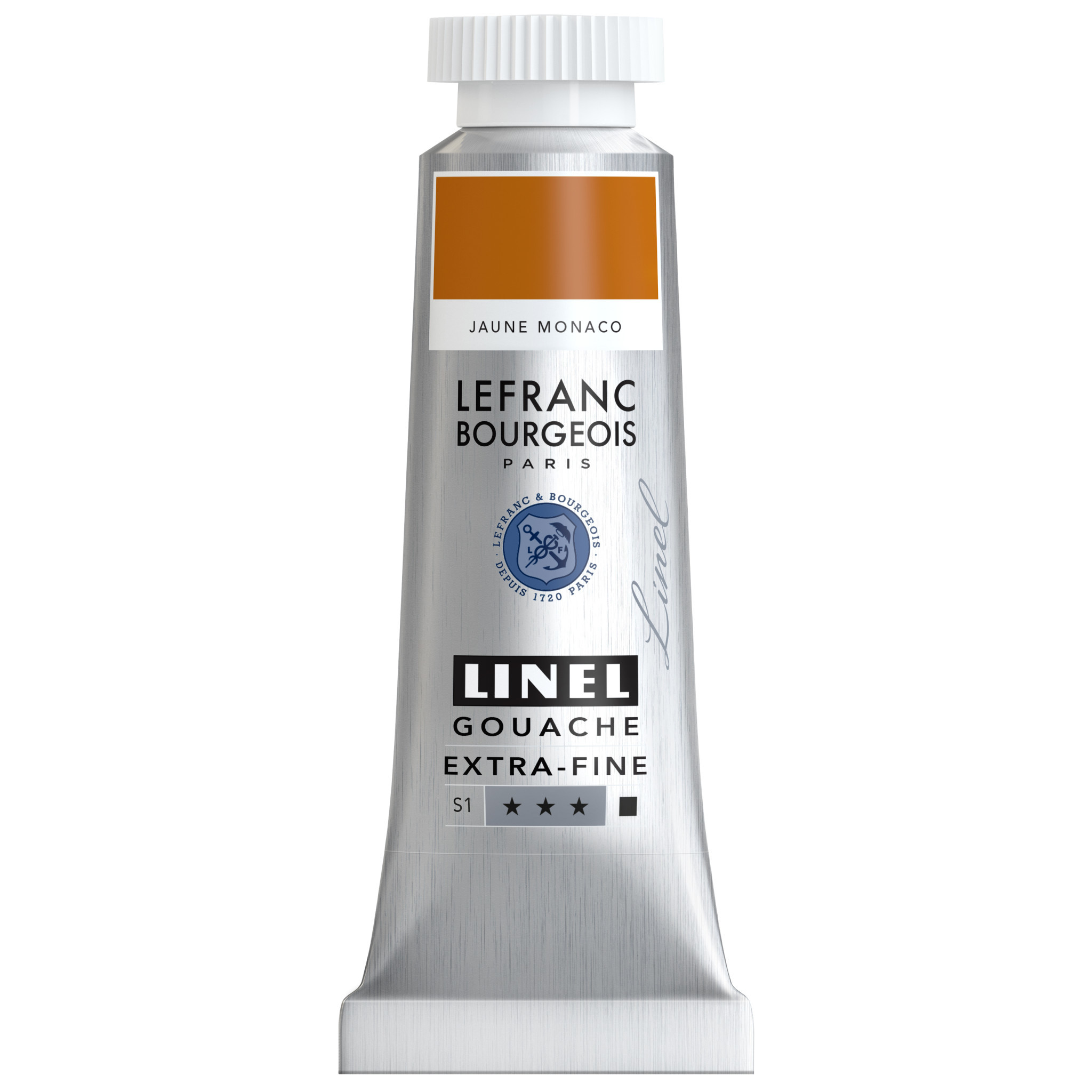 LEFRANC BOURGEOIS Linel gouache extra-fine tube 14ml Jaune Monaco