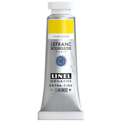LEFRANC BOURGEOIS Linel Gouache Extra-Fine 14Ml Tbe Jaune Citron