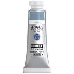 LEFRANC BOURGEOIS Linel Gouache Extra-Fine 14Ml Tbe Gris Neutre