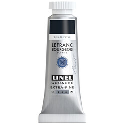 LEFRANC BOURGEOIS Linel Gouache Extra-Fine 14Ml Tbe Gris De Payne