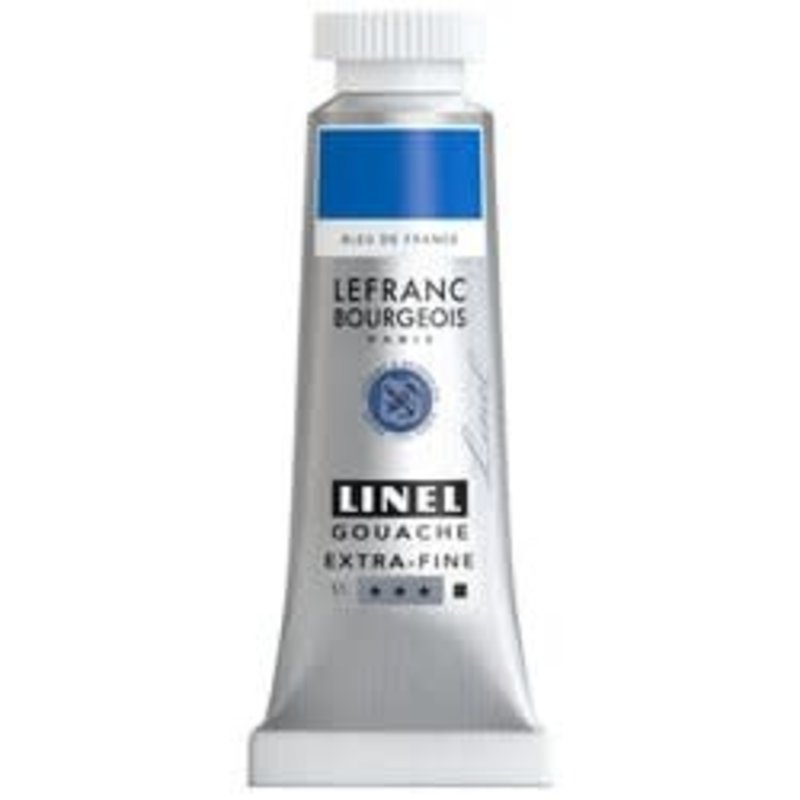 LEFRANC BOURGEOIS Linel gouache extra-fine tube 14ml Bleu de France