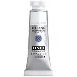 LEFRANC BOURGEOIS Linel Gouache Extra-Fine 14Ml Tbe Blanc Super Couvrant
