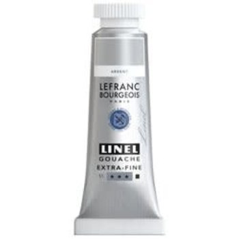 LEFRANC BOURGEOIS Linel gouache extra-fine tube 14ml Argent