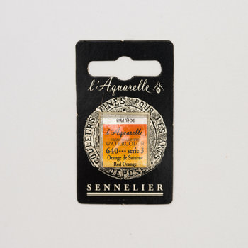 SENNELIER Aquarelle Extra fine Demi Godet Orange de Saturne S3