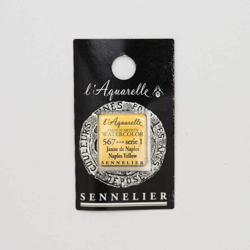 SENNELIER Aquarelle Extra fine Demi Godet Jaune de Naples S1