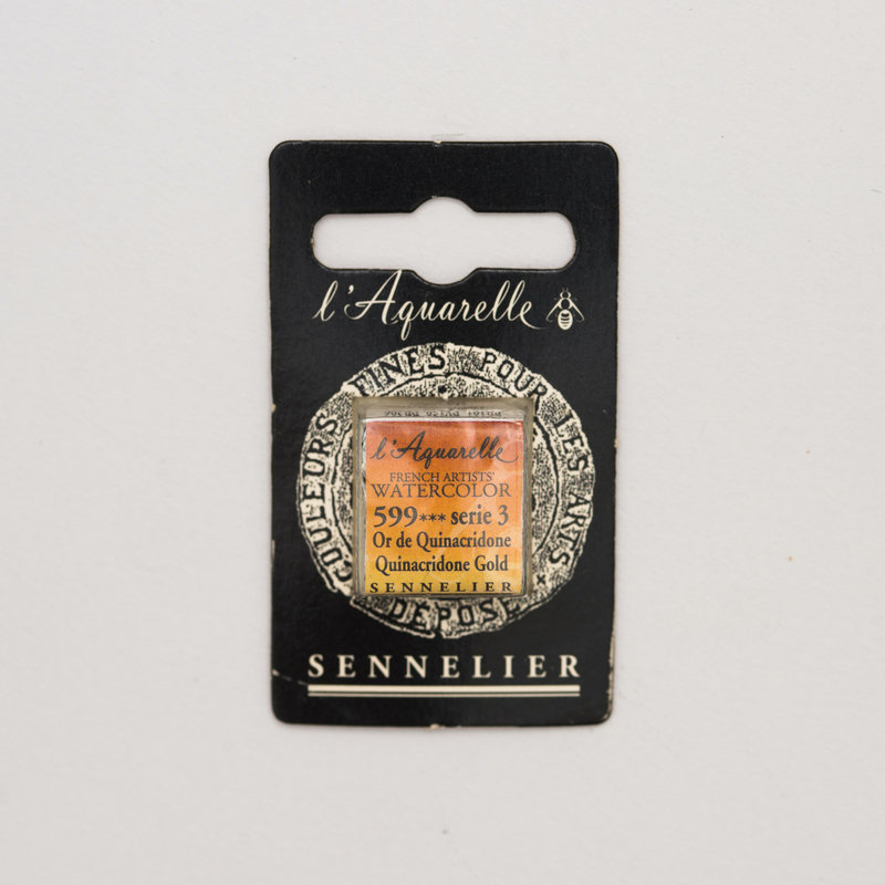 SENNELIER Aquarelle Extra fine Demi Godet Or de Quinacridone S3