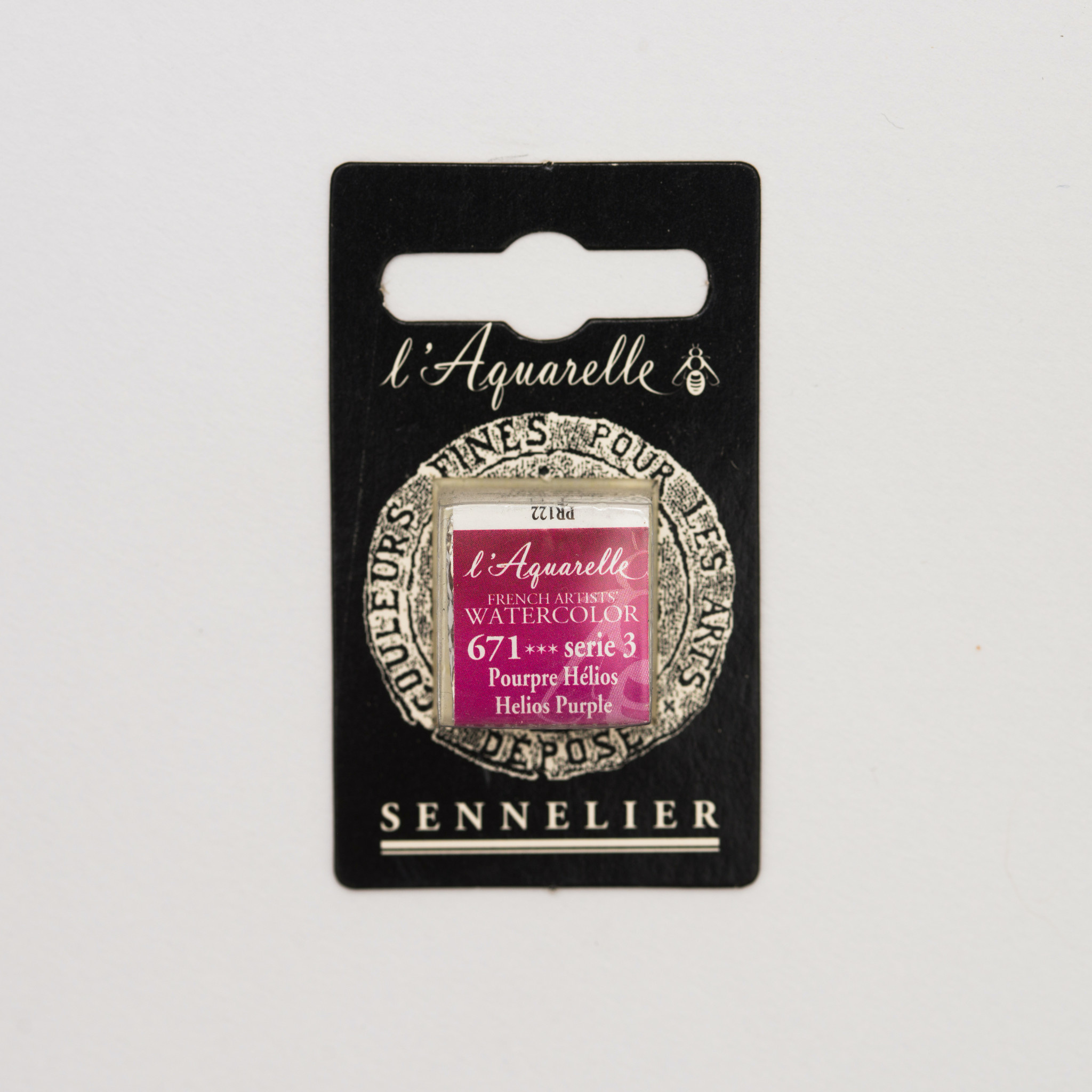 SENNELIER Aquarelle Extra fine Demi Godet Pourpre Hélios S3