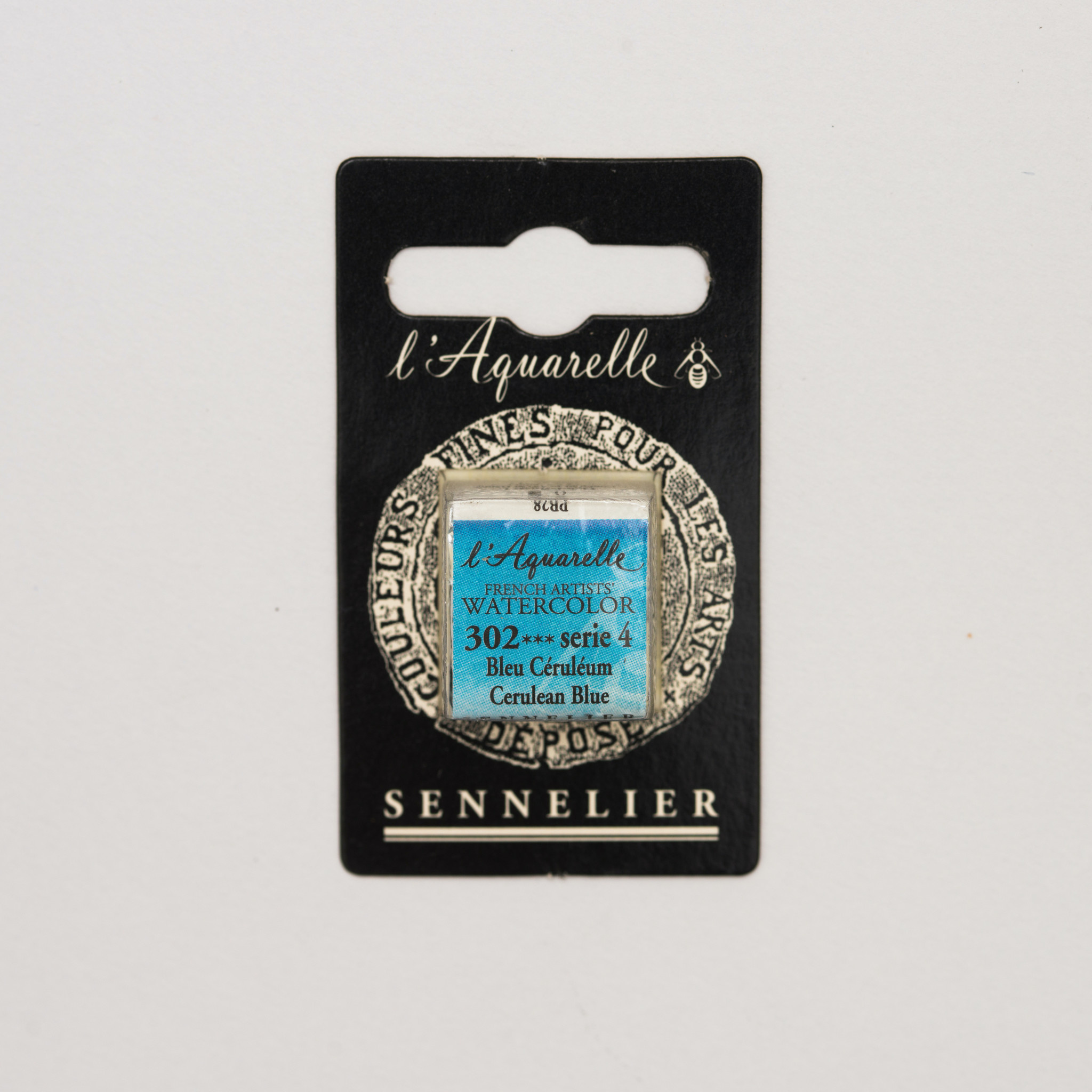 SENNELIER Aquarelle Extra fine Demi Godet Bleu Céruléum S4