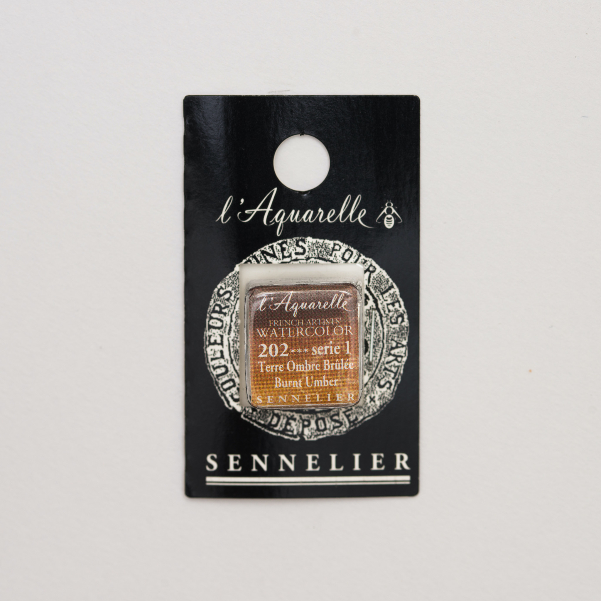 SENNELIER Aquarelle Extra fine Demi Godet Terre d'Ombre Brûlée S1
