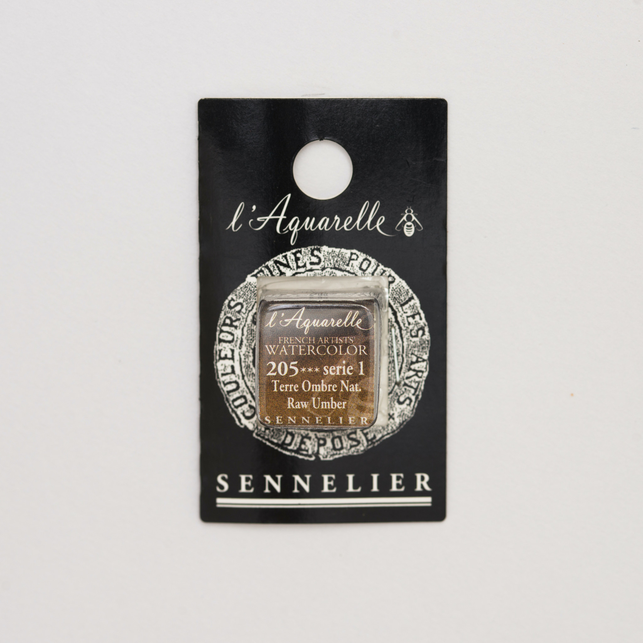 SENNELIER Aquarelle Extra fine Demi Godet Terre d'Ombre Naturelle S1