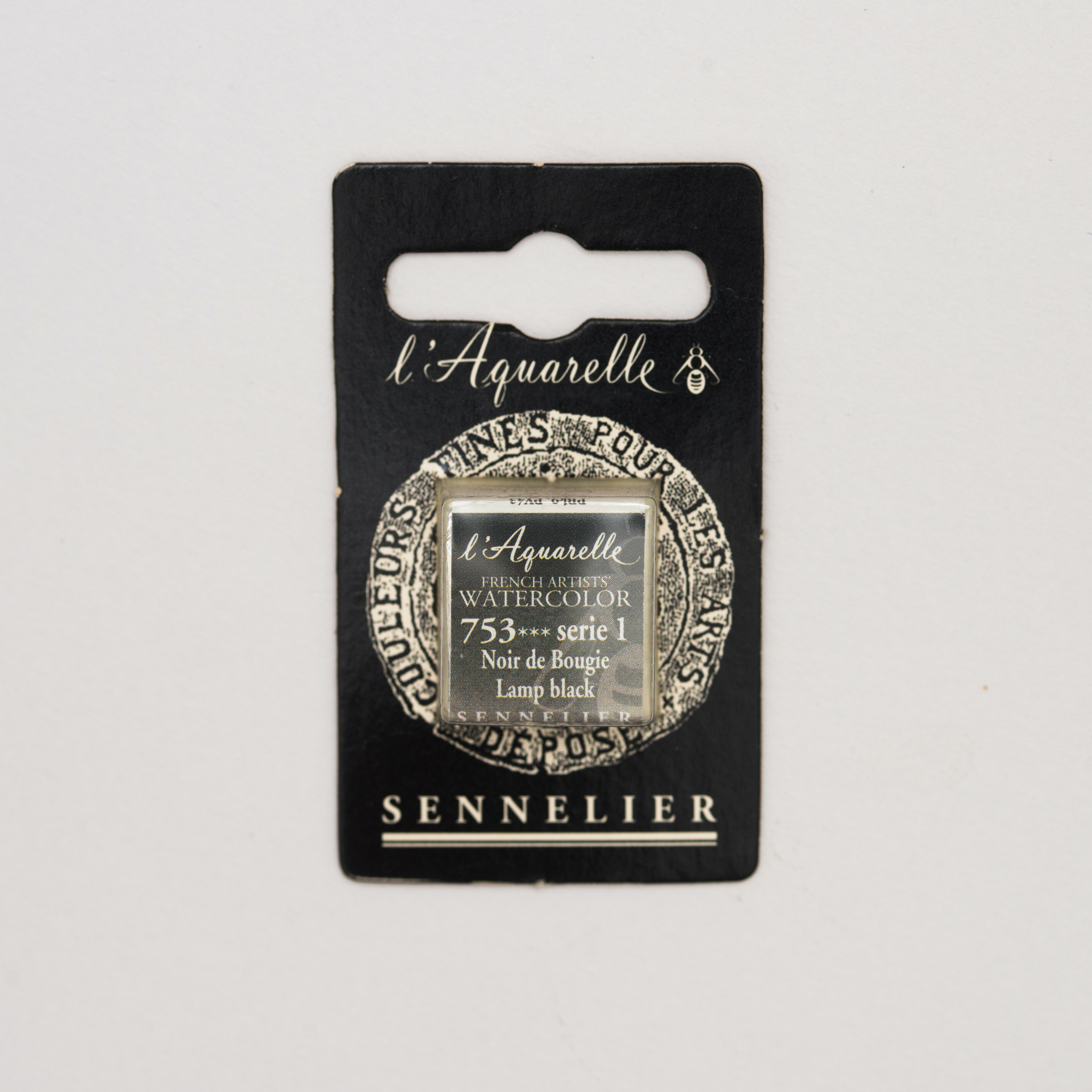 SENNELIER Aquarelle Extra fine Demi Godet Noir de Bougie S1