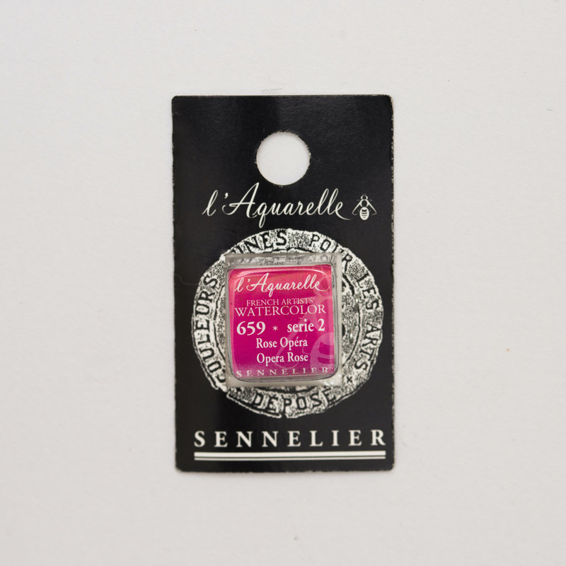 SENNELIER Aquarelle Extra fine Demi Godet Rose Opéra S2