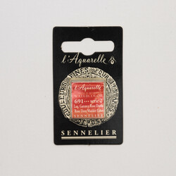 SENNELIER Aquarelle Extra fine Demi Godet Laque de Garance Rose Dorée S2