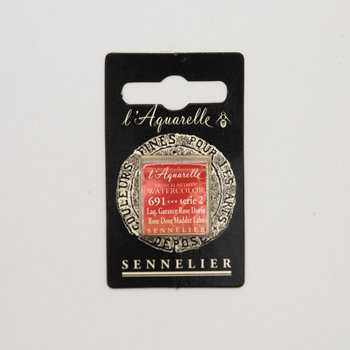 SENNELIER Aquarelle Extra fine Demi Godet Laque de Garance Rose Dorée S2