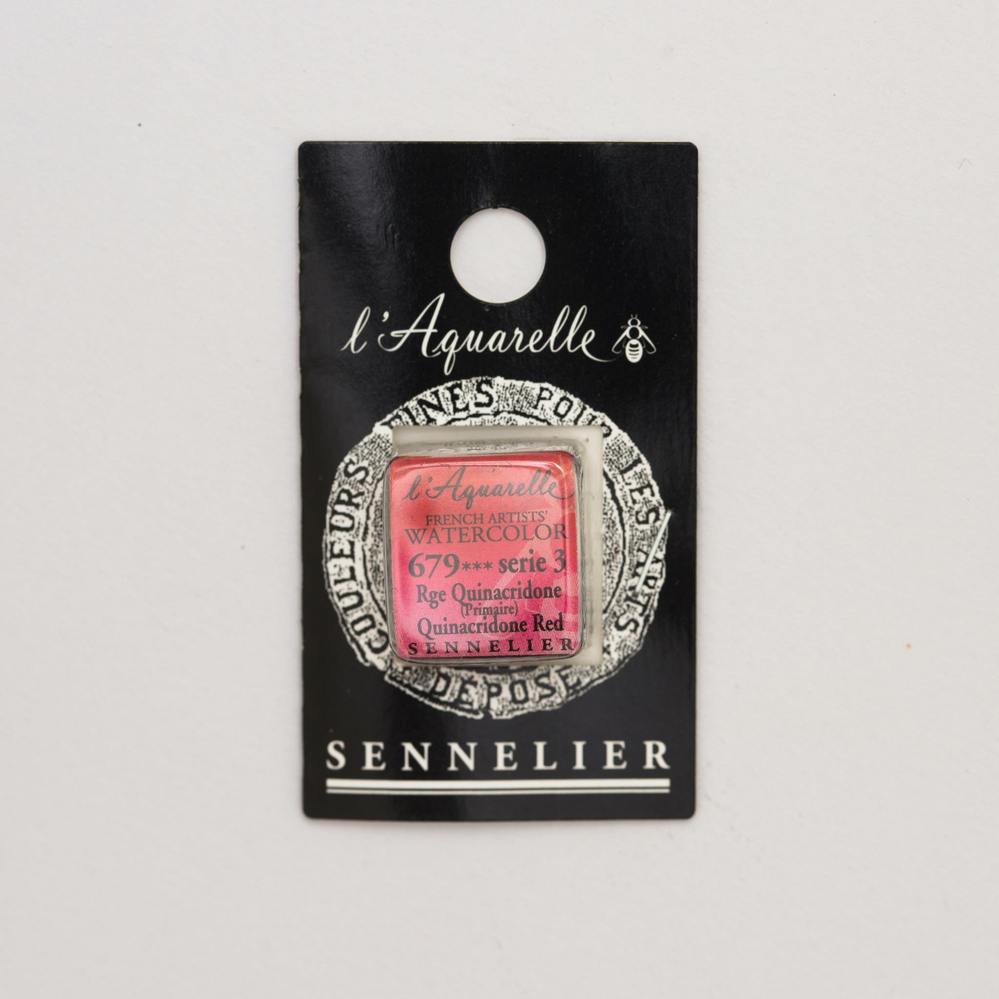 SENNELIER Aquarelle Extra fine Demi Godet Rouge de Quinacridone Primaire S3