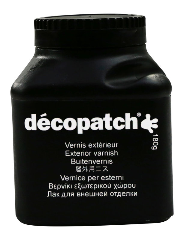 DECOPATCH Vitrificateur extérieur 180ml FR/DE/ES/PT/PL/SE/AR