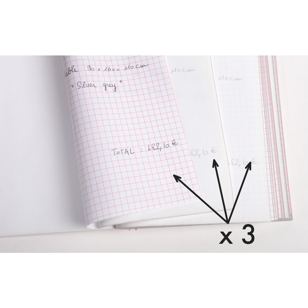 EXACOMPTA Manifolds Factures 21/13,5 50T A.