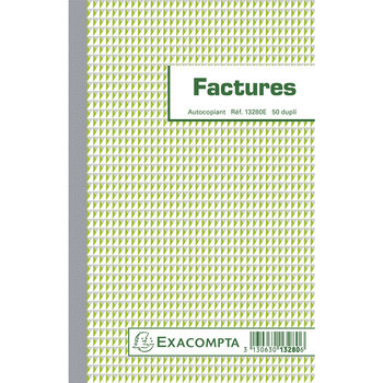 EXACOMPTA Manifold Factures 21/13,5 50D A.