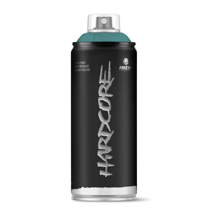 MONTANA COLORS MTN Hardcore 400ml - RV- 5021 Bleu Caraïbes