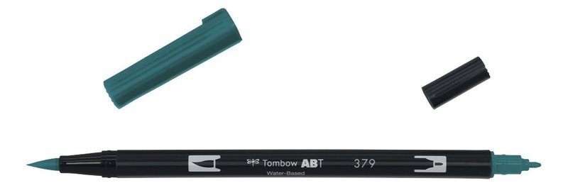 TOMBOW ABT-379 Feutres pinceaux Dual Brush Pen, jade green