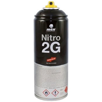 MONTANA COLORS MTN Nitro 2G 400ml - Noir Silver Killer