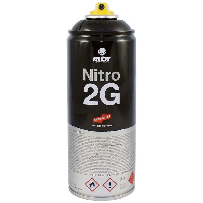 MONTANA COLORS MTN Nitro 2G 400ml Black Tar