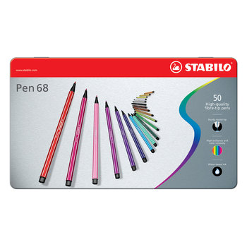 STABILO Feutre métallisé – Pen 68 metallic - pointe moyenne