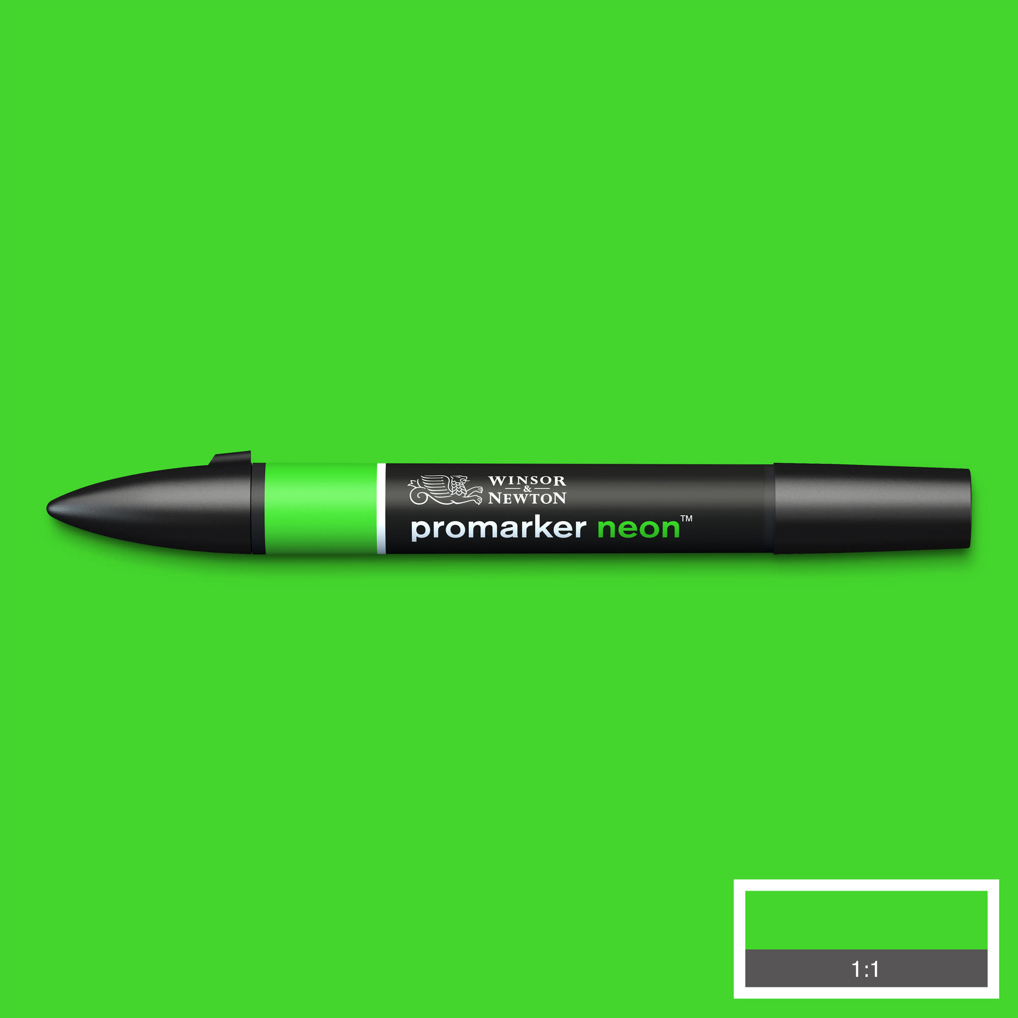 WINSOR & NEWTON Promarker Néon Vert rayonnant