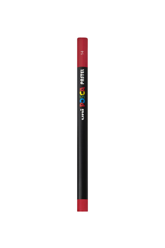 UNI-BALL Bâtonnet de Pastel KPA100 RF Rouge foncé