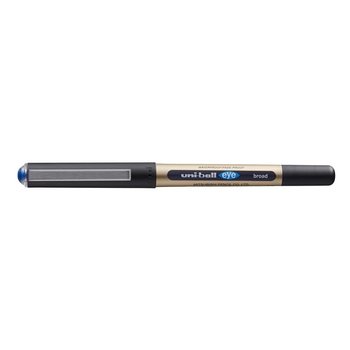 Stylo bille encre gel Signo Gel Broad Uni-ball Ecriture large - Bleu