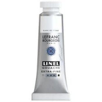 LEFRANC BOURGEOIS Linel Extra Fine Gouache 14Ml Tbe Titanium White