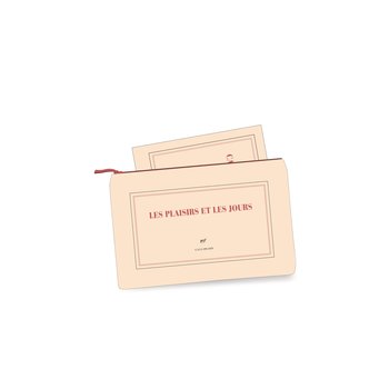 GALLIMARD Trousse et son carnet - Les plaisirs et les jours