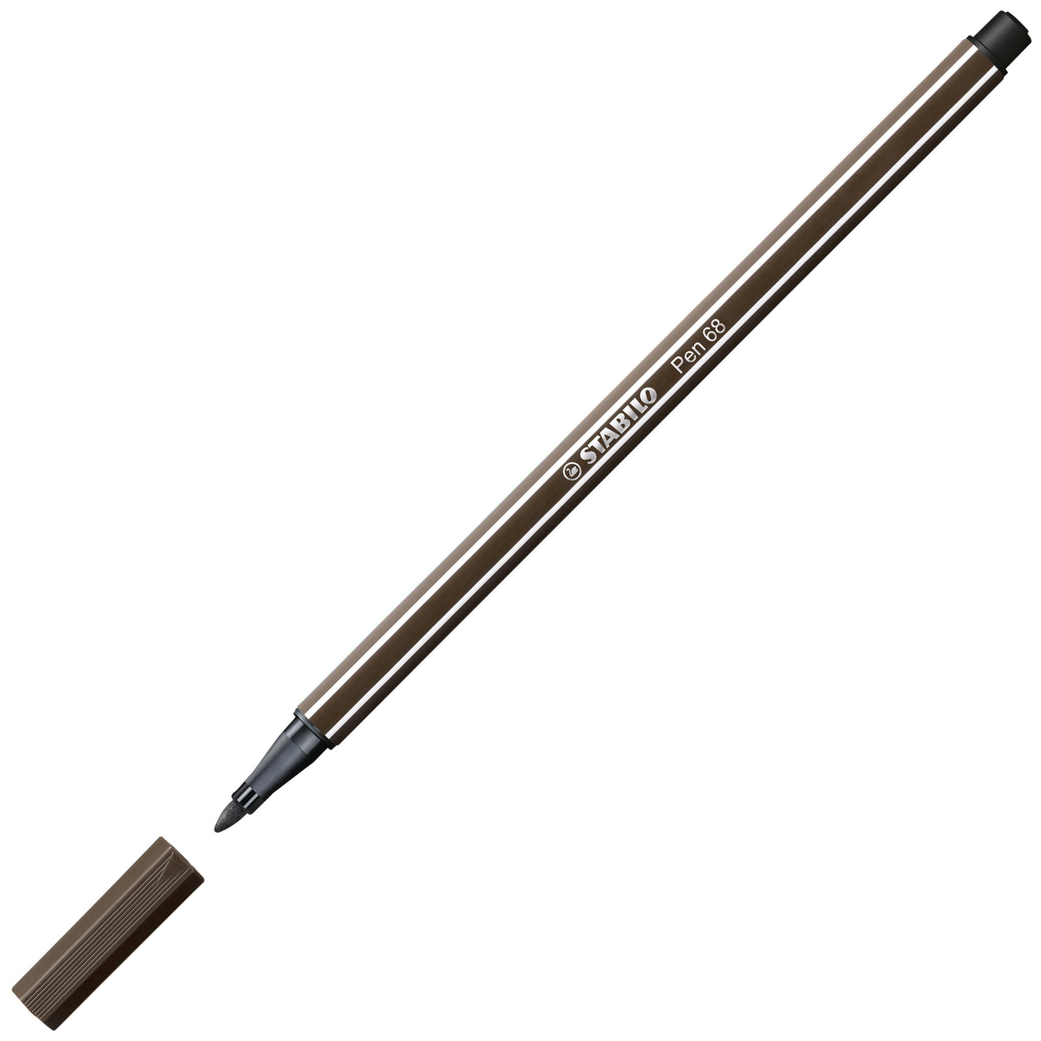 STABILO Pen 68 - marron foncé
