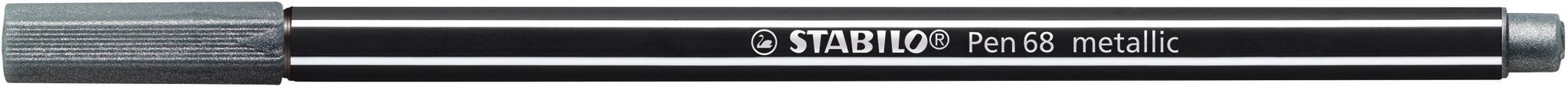 STABILO Pen 68 metallic - argent