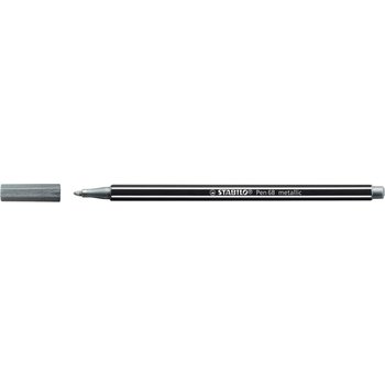 STABILO Feutre Pen 68 metallic - argent