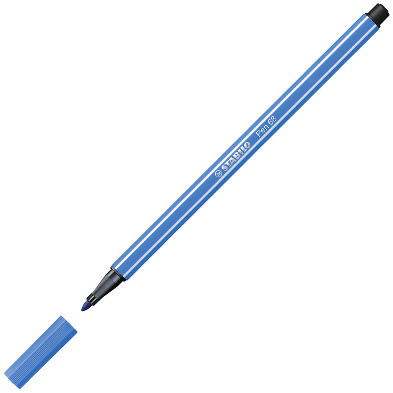 STABILO Feutre Pen 68 - bleu électrique