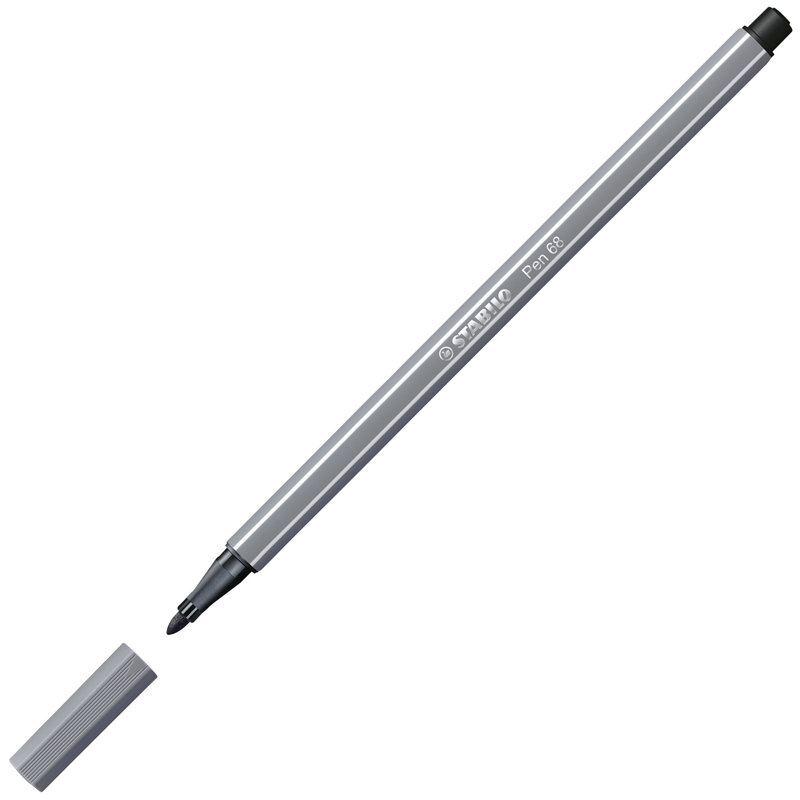 STABILO Feutre Pen 68 - gris foncé