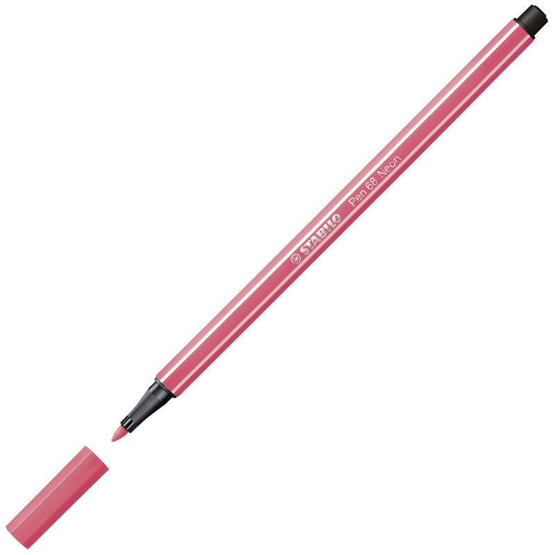 STABILO Feutre Pen 68 - rouge fluo